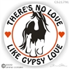 Gypsy Horse Trailer Decal