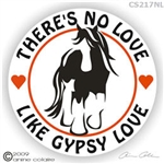 Gypsy Horse Trailer Decal