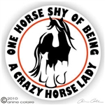 Gypsy Horse Trailer Decal