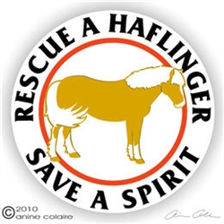 Haflinger Vinyl Decal