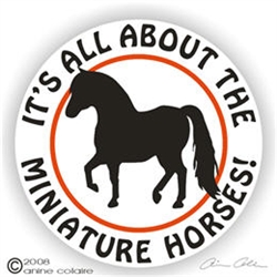 Miniature Horse Vinyl Decal