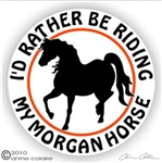 Morgan Vinyl Decal