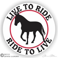 Mule Gaited Decal