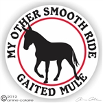 Mule Gaited Decal