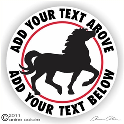 Mustang Vinyl Decal