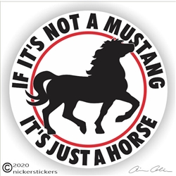 Mustang Vinyl Decal