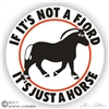 Fjord Horse Trailer Decal