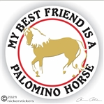 Palomino  Vinyl Decal