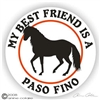 Paso Fino Vinyl Decal