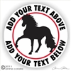 Peruvian Paso Vinyl Decal