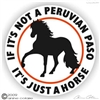 Peruvian Paso Vinyl Decal