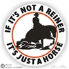 Horse Reiner Horse Trailer Window Decal