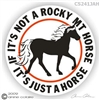 Rocky Mountain Horse Trailer Decal