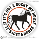 Rocky Mountain Horse Trailer Decal