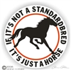 Saddlebred Horse Trailer Decal