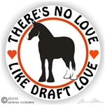 Shire Horse Trailer Decal