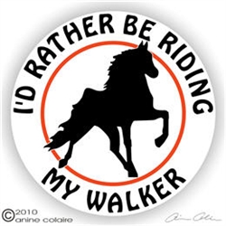 Tennessee Walker Horse Trailer Decal