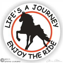 Tennessee Walker Horse Trailer Decal