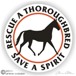 Thoroughbred Decal