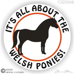 Welsh Pony Horse Trailer Decal