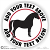 Welsh Pony Horse Trailer Decal