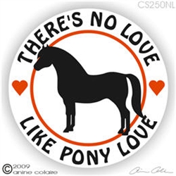 Welsh Pony Horse Trailer Decal