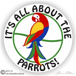 Macaw Decal