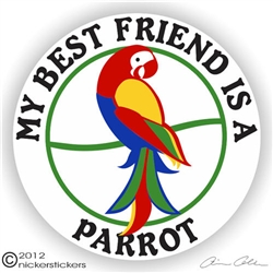 Macaw Decal