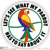 Macaw Decal