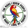 Macaw Decal