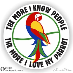 Macaw Decal