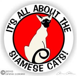 Siamese Cat Decal