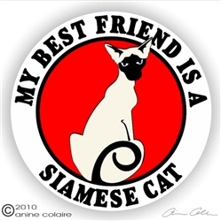 Siamese Cat Decal
