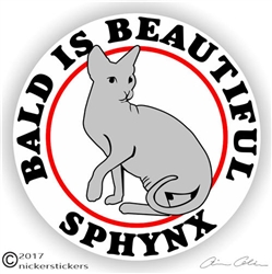 Sphynx Cat Decal