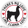 Llama Decal