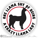 Llama Decal