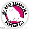 Persian Cat Decal