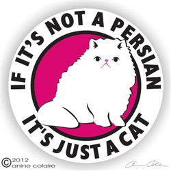 Persian Cat Decal