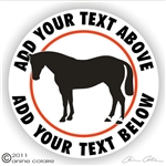 Quarter Horse Vinyl Decal