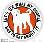 Labradoodle Decal