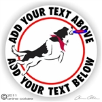 Border Collie Decal