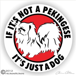 Pekingese Decal