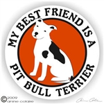 Pit Bull Terrier Decal