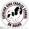 Cavalier King Charles Spaniel Decal