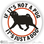 Pug Decal