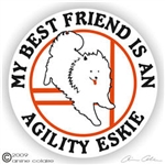 American Eskimo Decal