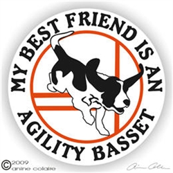 Basset Hound Decal