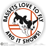 Basset Hound Decal