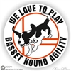 Basset Hound Decal