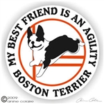 Boston Terrier Decal